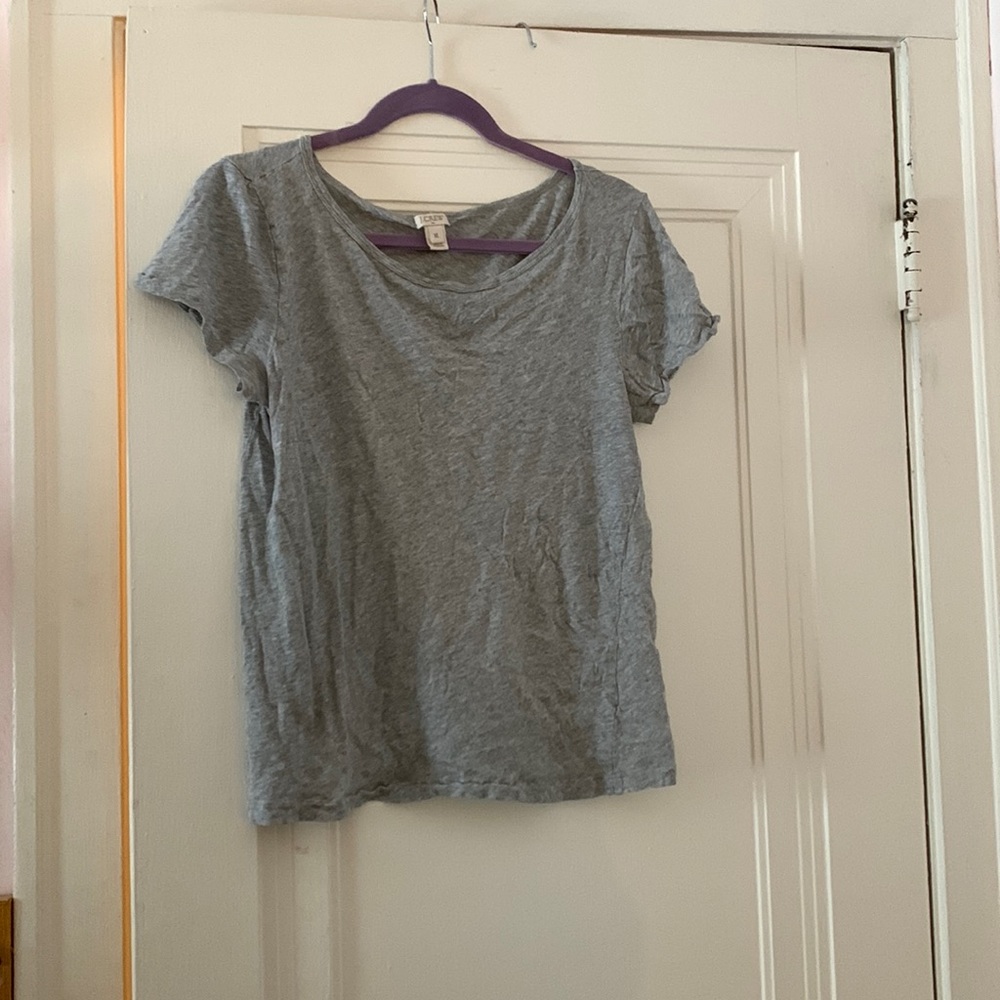 J Crew Heather Gray t shirt